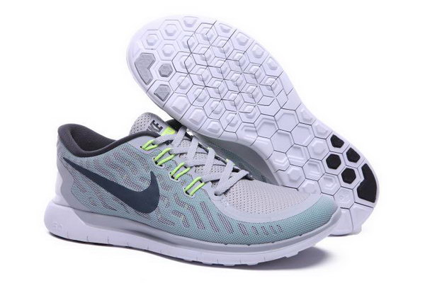 Nike Free 5.0 Running Shoes Blue Grey Factory